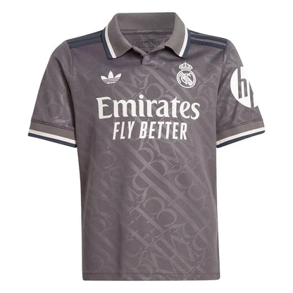Kids Real Madrid Kit Third Kit 2024/25 + 3 GIFTS 🎁