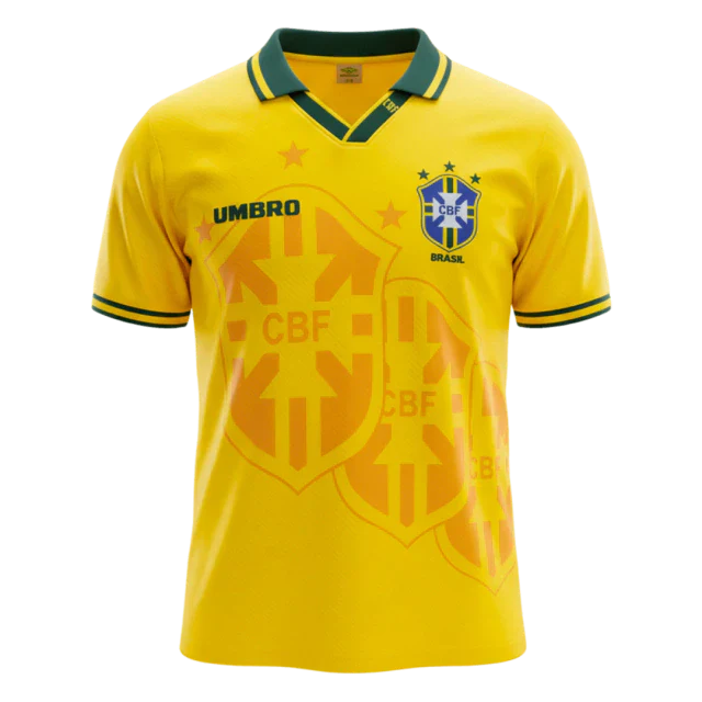 Brazil Retro 1994 - Home Jersey