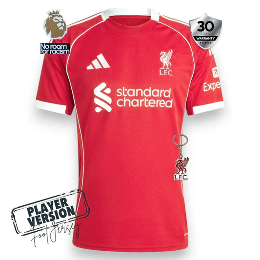 Liverpool Home Jersey 2025/26 - Player Version