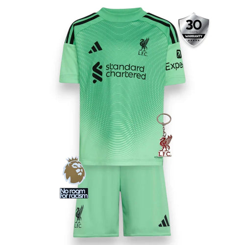 Liverpool 2025/26 Goalkeeper Kids Kit