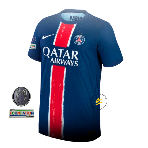 Jersey PSG I - 2024/25 Men + Parche Champions League