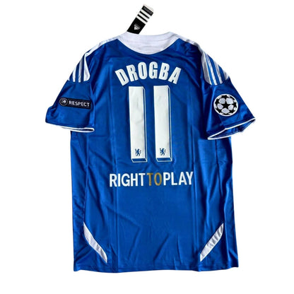 Chelsea Retro Jersey Home 2012 + Patch Champions League