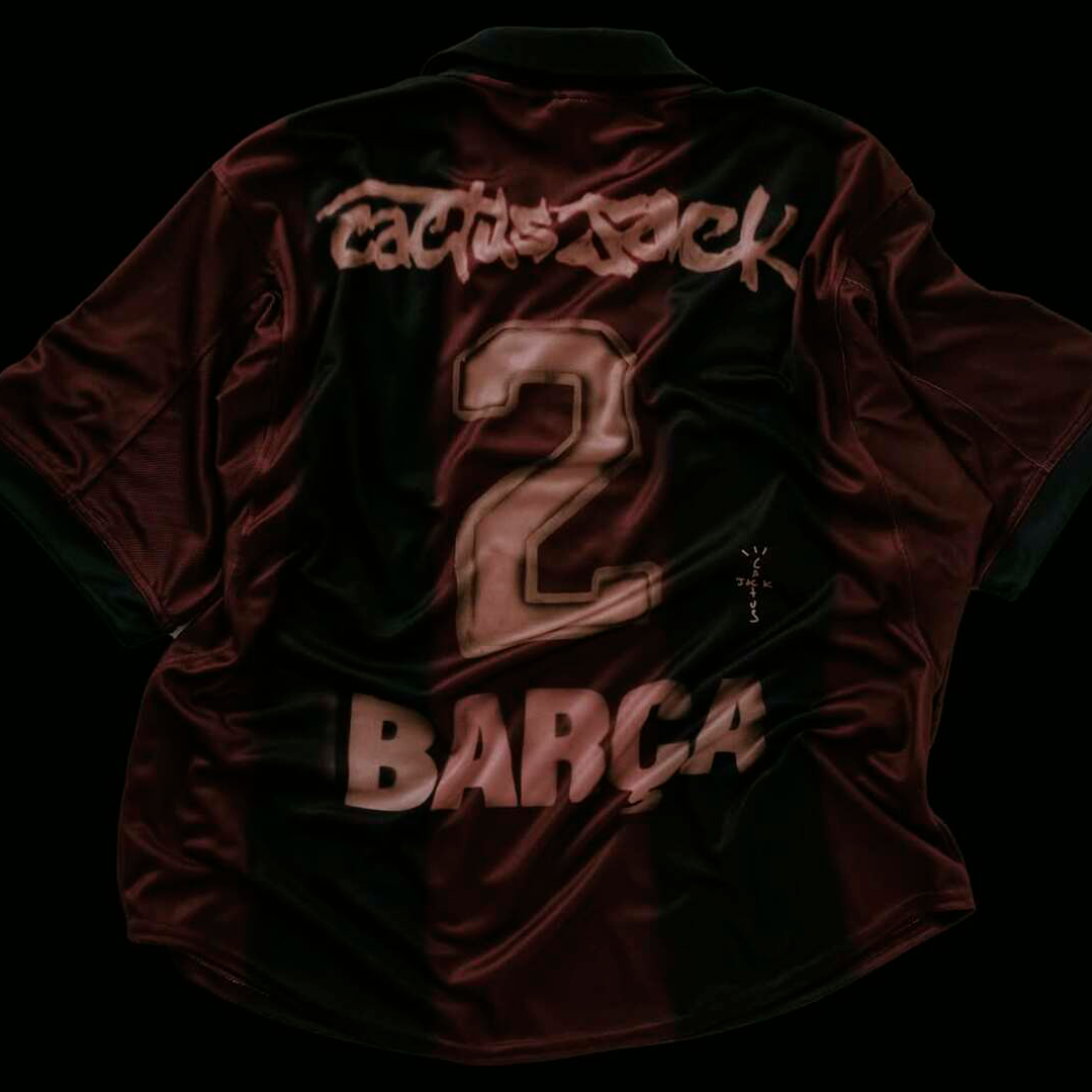 Jersey Barcelona - Retro 2000/01 Travis Scott x Nike